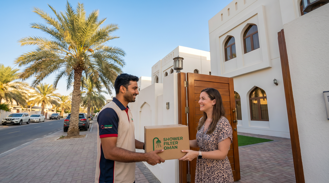 Shower Filter Delivery in Muscat — Fast Shipping Across Oman