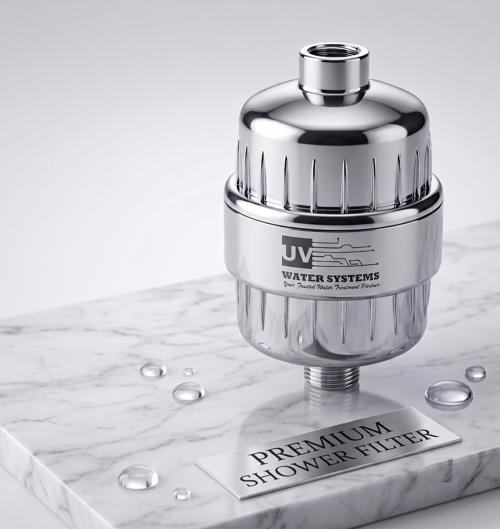 UV Water Systems Premium Steel Shower Filter UV Water Systems