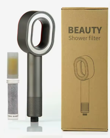Luxury Fragrance Shower Filter — Aromatherapy + Chlorine Removal UV Water Systems