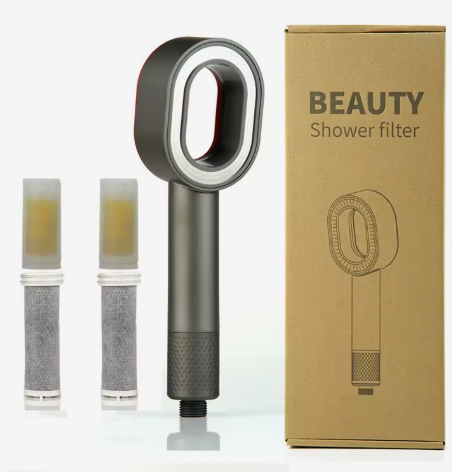 Luxury Fragrance Shower Filter — Aromatherapy + Chlorine Removal UV Water Systems