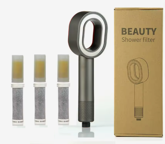 Luxury Fragrance Shower Filter — Aromatherapy + Chlorine Removal UV Water Systems