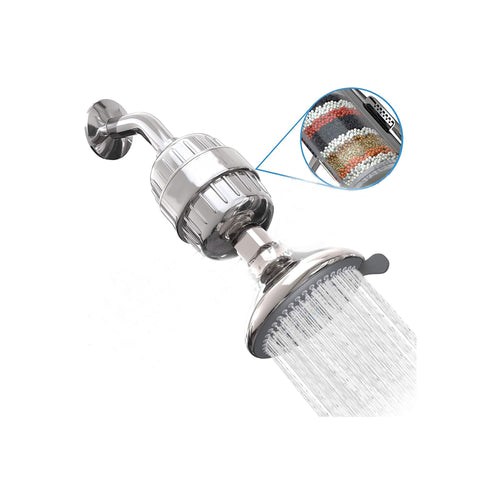 Premium Shower Filter - Free Spare Cartridge - specially designed for Oman's water