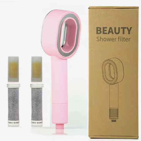 Luxury Fragrance Shower Filter — Aromatherapy + Chlorine Removal UV Water Systems