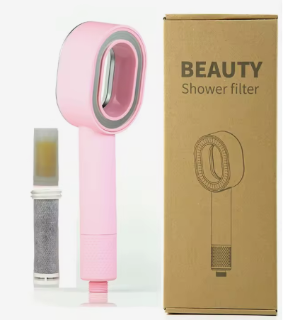 Luxury Fragrance Shower Filter — Aromatherapy + Chlorine Removal UV Water Systems